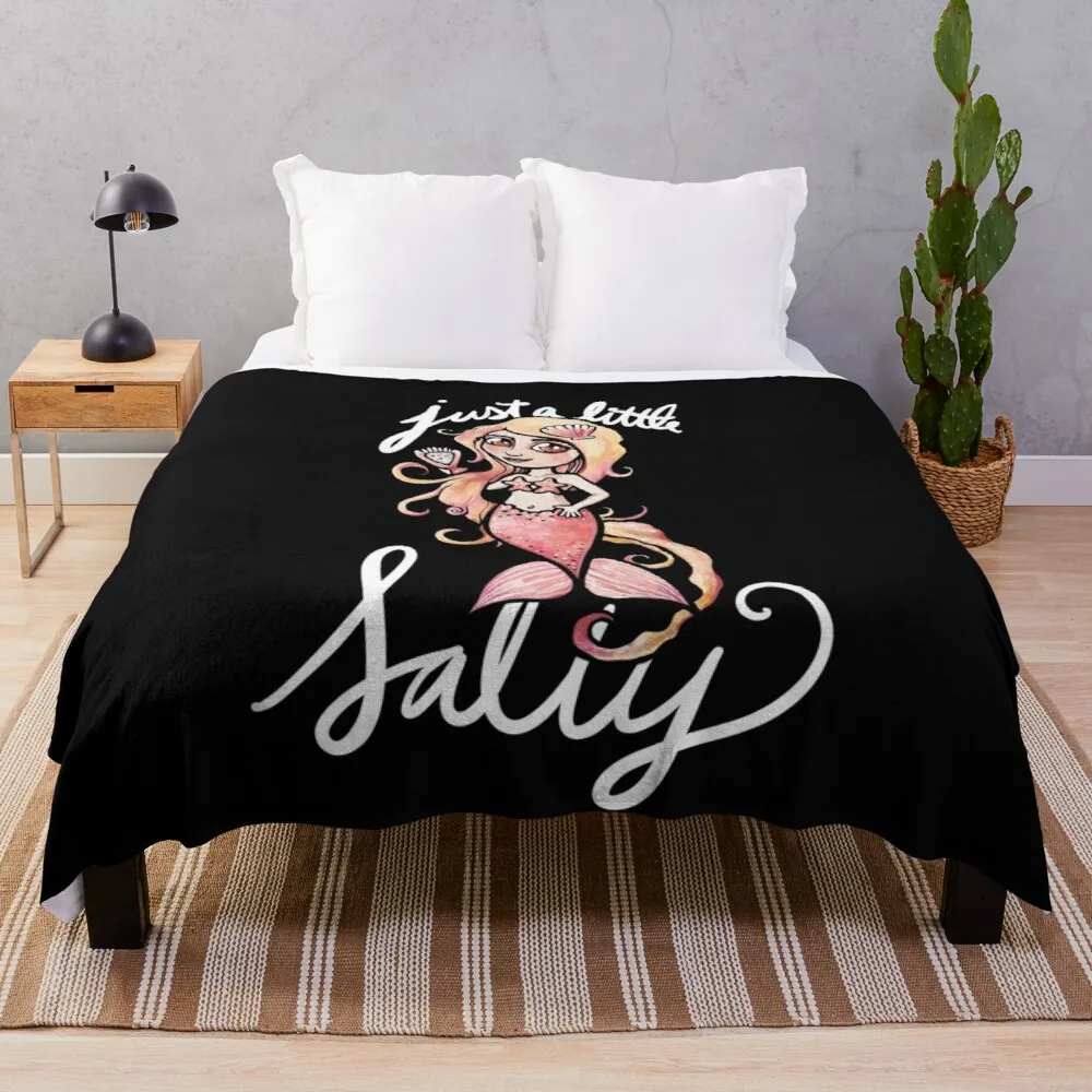 

Just a little saltyThrow Blanket Sleeping Bag Blanket Furry Blankets