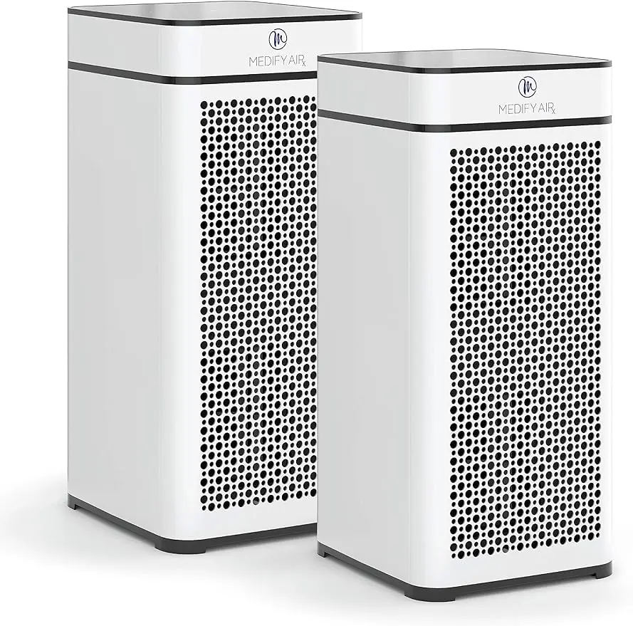 

Medify Air MA-40 Air Purifier with H13 true HEPA filter. Allergens, wildfire smoke, dust, odors, pollen, pet dander