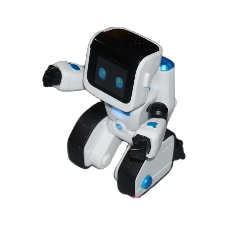

Простая программируемая игрушка-робот с дистанционным управлением для детей Программирование просвещения с дисплеем разные наборы эмодзи
