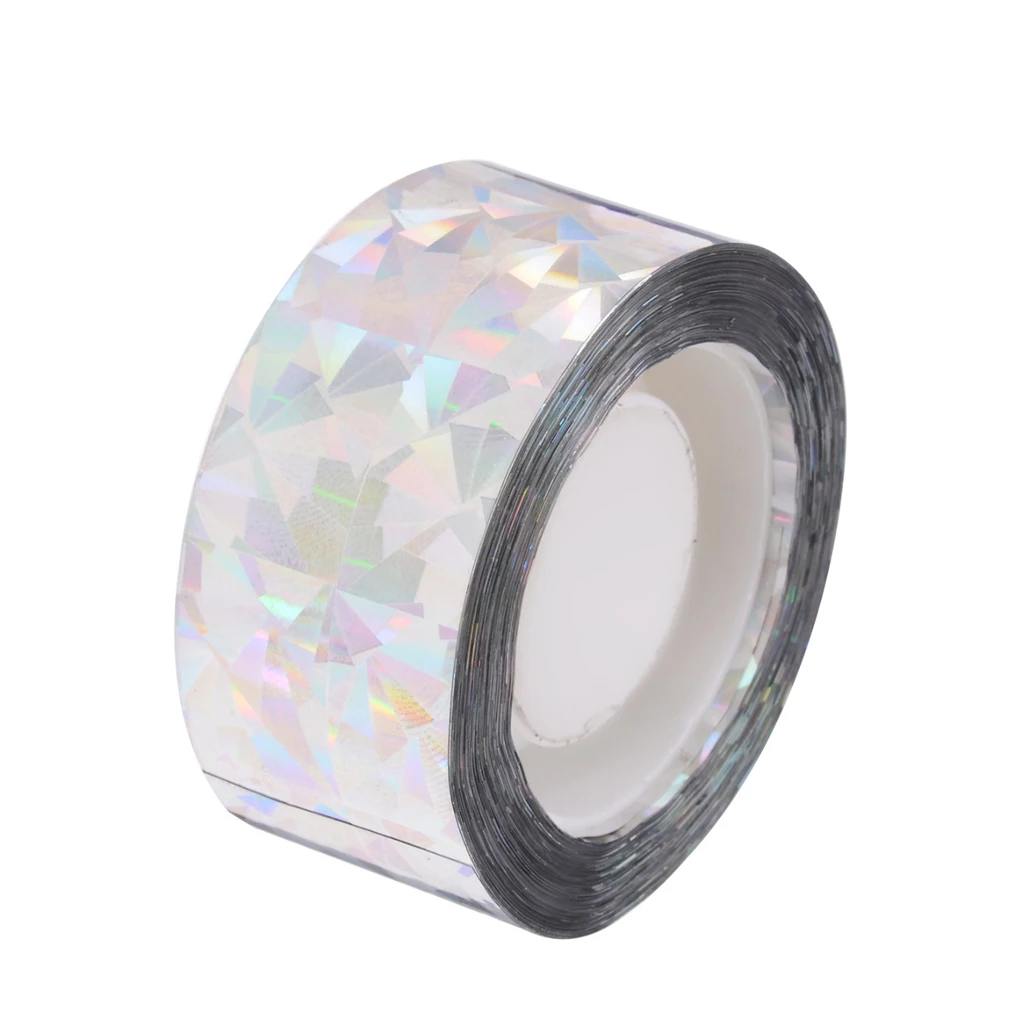 

80M Anti Bird Tape Flashing Reflective Bird Repellent Scare Tape Pigeons Crow Keep Away Double-sided Bird Repeller Ribbon