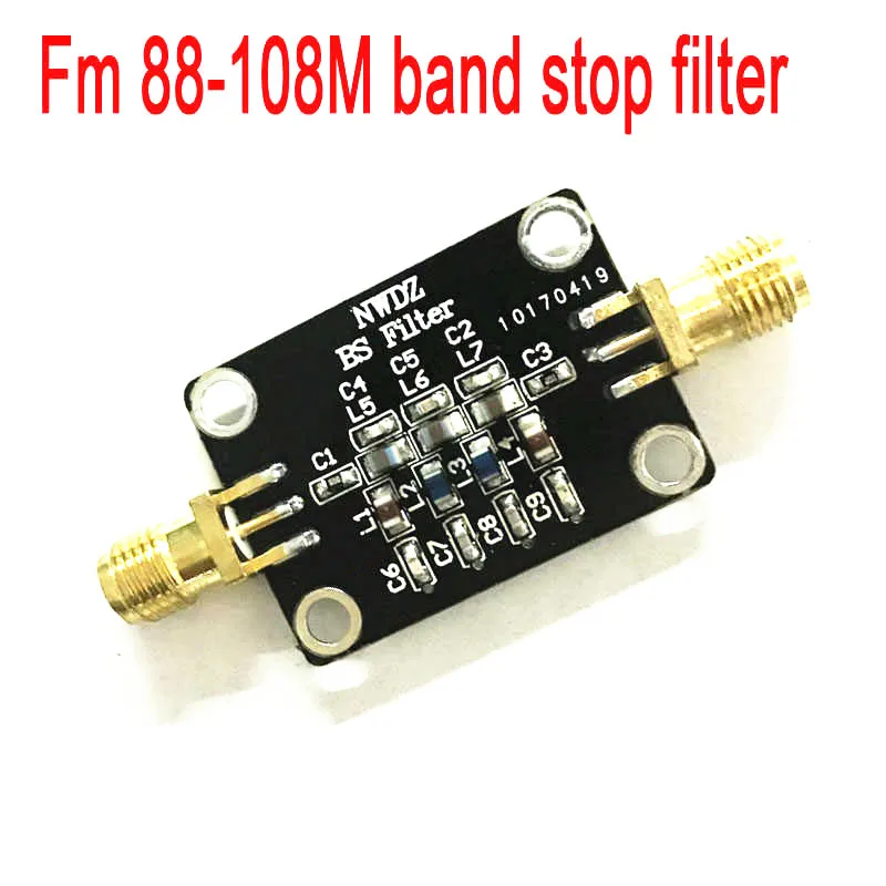 

Nodemcu Broadcast Fm Band Stop Filter (88-108 Mhz Trap) For Rtl-sdr Blog Shortwave Receivers 1-3000mhz Frequency Range