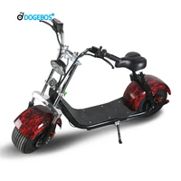 wholesale waterproof citycoco 1000w1500w2000w 8inch tire wheel electric scooter
