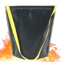 flame retardant storage bag for putting out burning charcoals burner burner camping stove gas strong cookware supplies fire