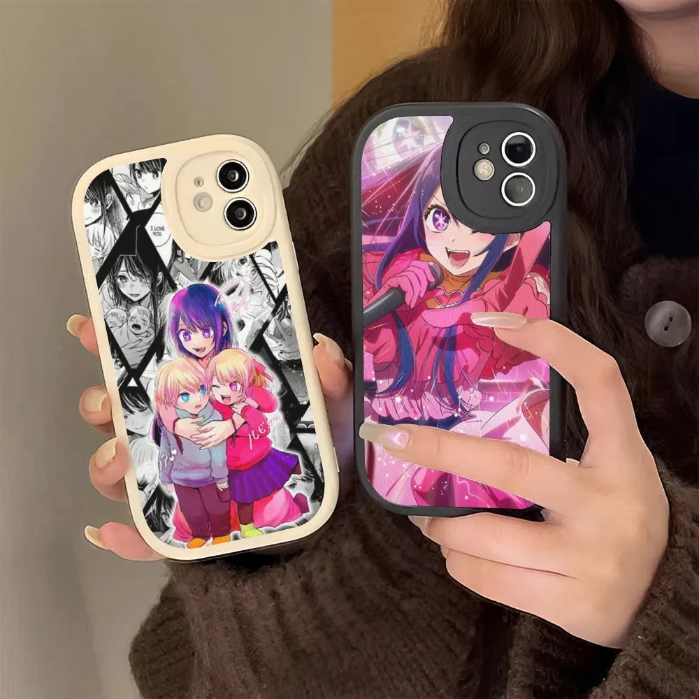 Oshi No Ko Anime Phone Case Hard Leather For iPhone 14 13 12 Mini 11 14 Pro Max Xs X Xr 7 8 Plus 6 6s