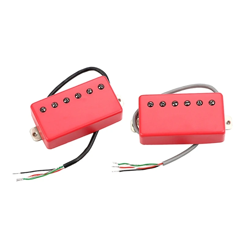 

Vintage Engraved Flower Double Pickup Replacement Electric Guitar Part Easy Use 448D