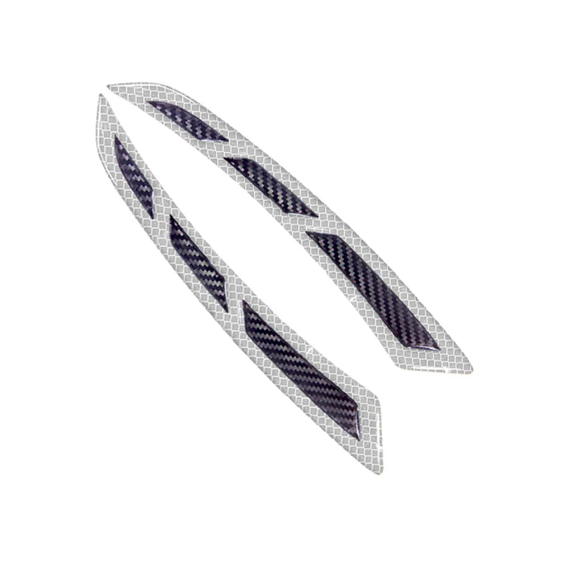 

2 шт., гибкие Брызговики из углеродного волокна, 22 см