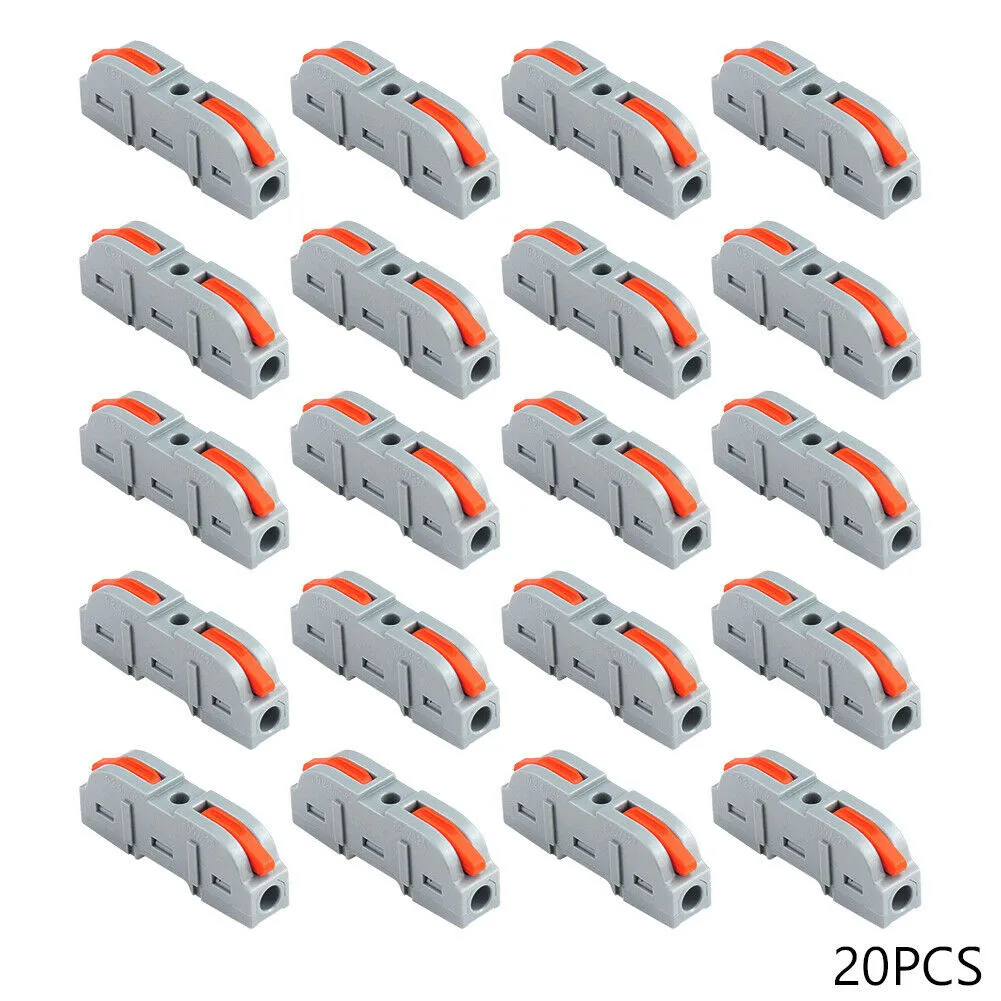 

CABLE Wire Connector ELECTRICAL QUICK SPLICE TERMINAL 20PCS 250V / 600V 32A 9~10mm Well Sale Brand New Durable