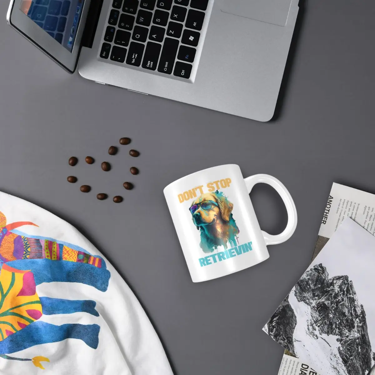 Кружка-ретривер Не останавливайтесь-кофейные кружки в стиле ретро с