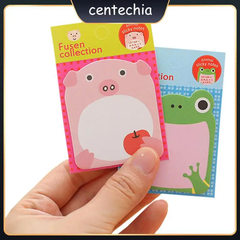 

Cute Cartoon Animal Series Memo Pad Bookmark Point Sticker Paper Office School Supplies Writing Pads Notebooks