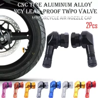 2pcs motorcycle rim tire wheels spare parts valve elbow 90 degree angle motorbike wheel tire tubeless valve stems rim wheel part