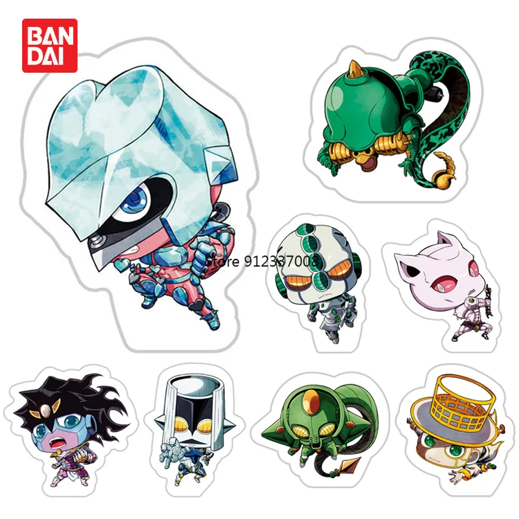 

Banda Genuine Cashapon Capsule Toy JoJo's Bizarre Adventure Acrylic Support Stand Higashikata Josuke Table Decoration Ornaments