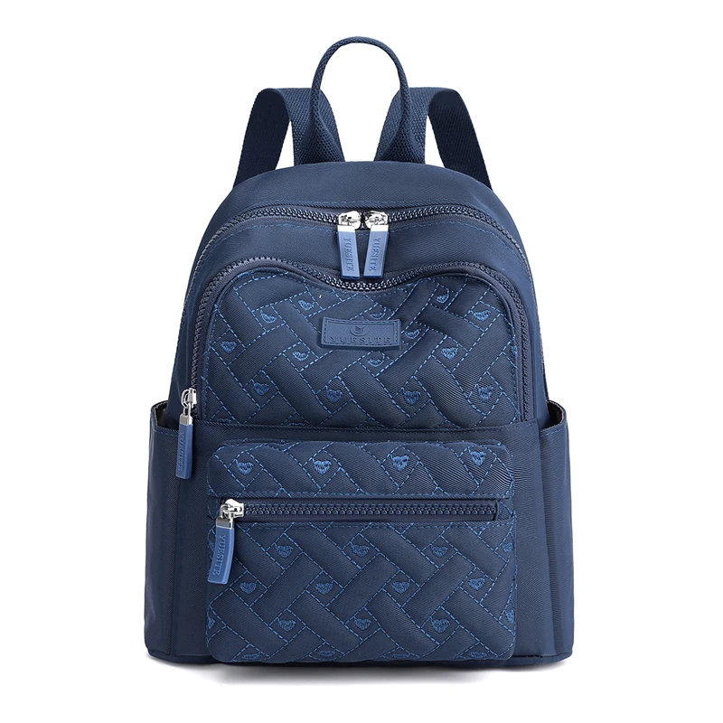 Luxury Designer Women Travel Backpack High Quality Soft Nylon Women Shoulder Bag Fashion Girls Schoolbag Women Backpack