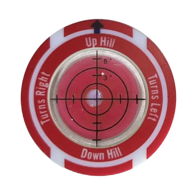 

Golf Hat Clip Portable Putting Golf Green Reader Putting Golf Ball Aiming Marker High Precision Golf Level Hat Clip Golf Putting