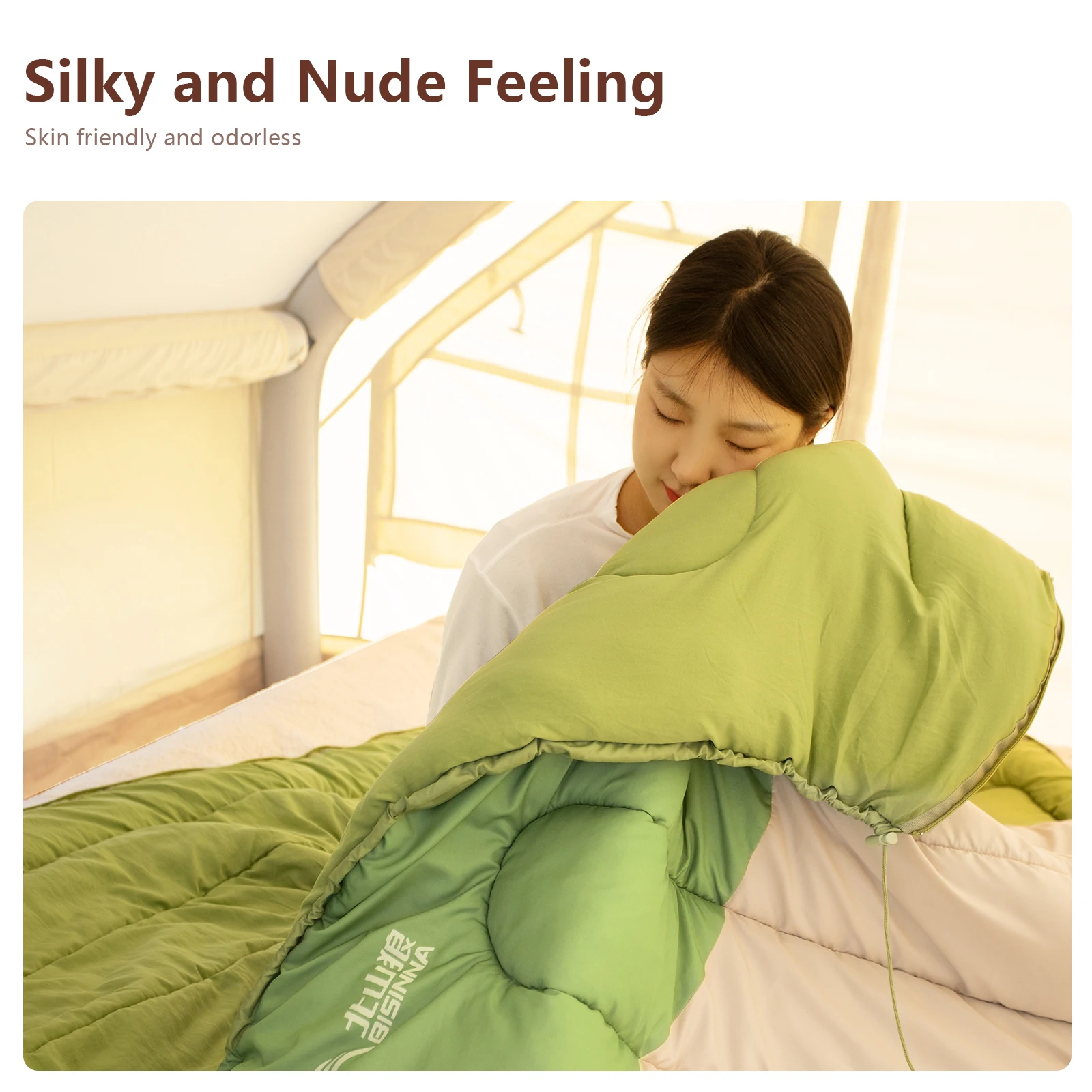 BSWOLF уличный спальный мешок для кемпинга Four Seasons универсальный утолщенный