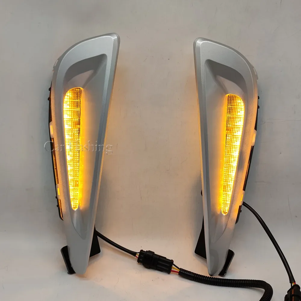 Для Toyota Prius 19-20 дневные ходовые огни передние противотуманные фары указатель