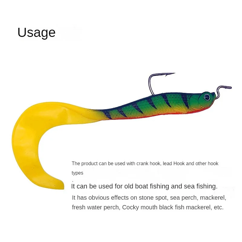 

Soft Soft Bait Lead Head Simulation Bait