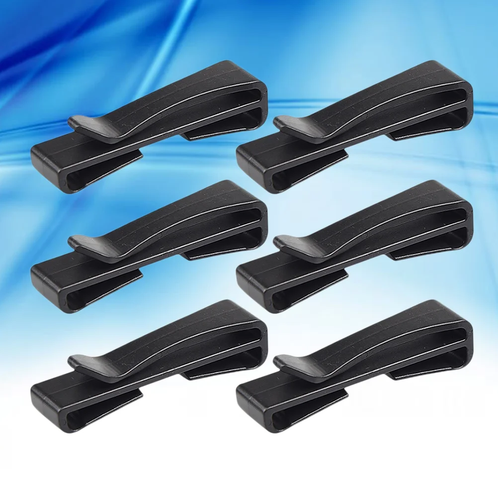 

10 Pcs Quick Slip Keeper Buckles Quick Slip Ending Clips Quick Slip Ending Buckle Fanny Pack