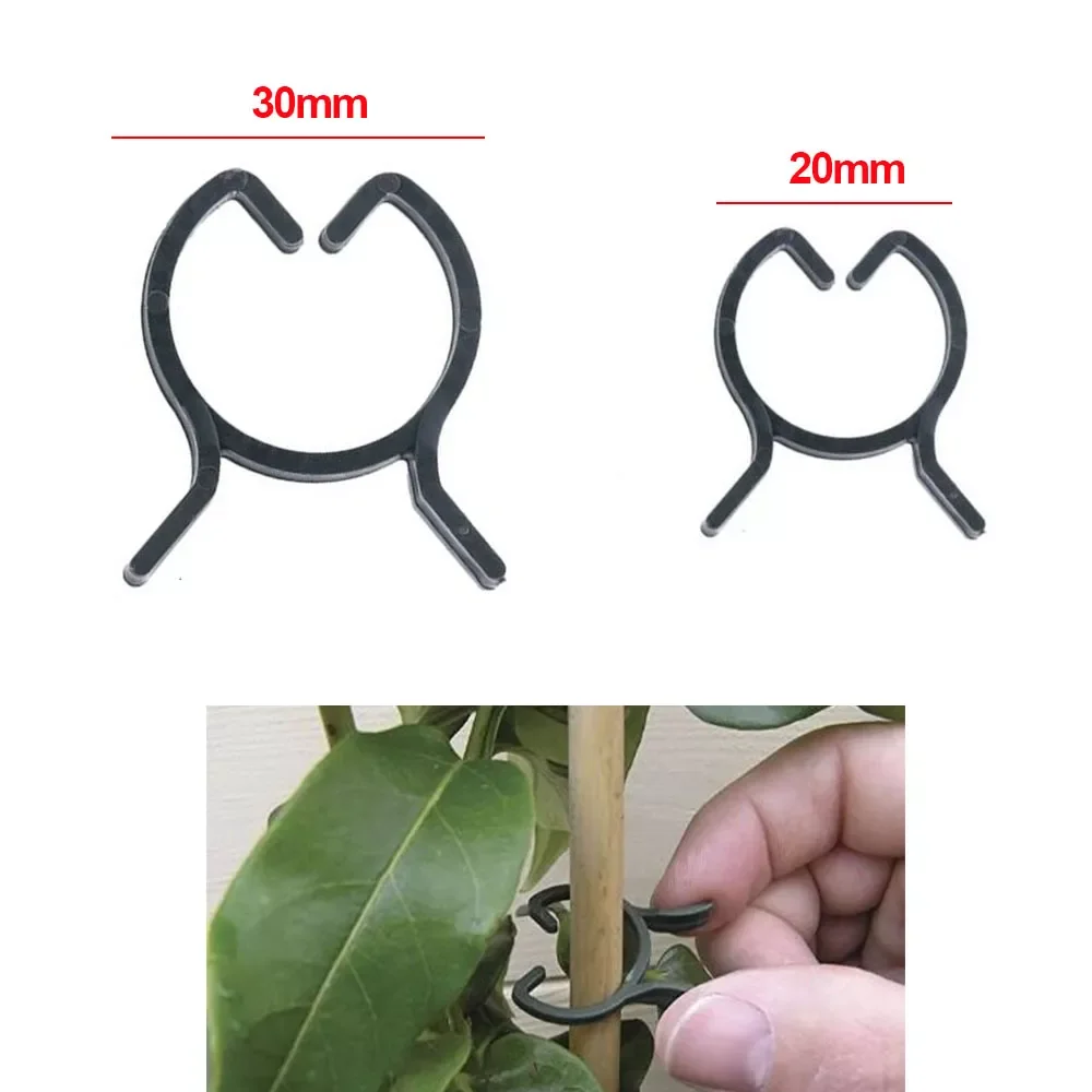 

2022New 100Pcs Plant Garden Clips Vegetable Plant Vine Support Clips for Holding Plant Stems