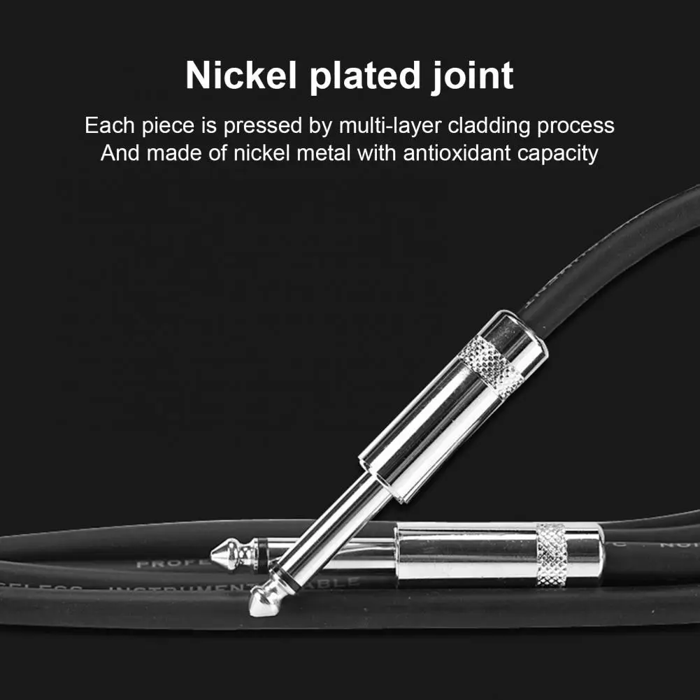 Кабель для электрогитары кабель инструментов двойной экранирующий прямой