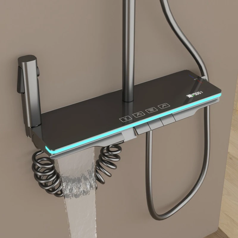 Атмосферная Душевая система для ванной горячий и холодный Термостатический