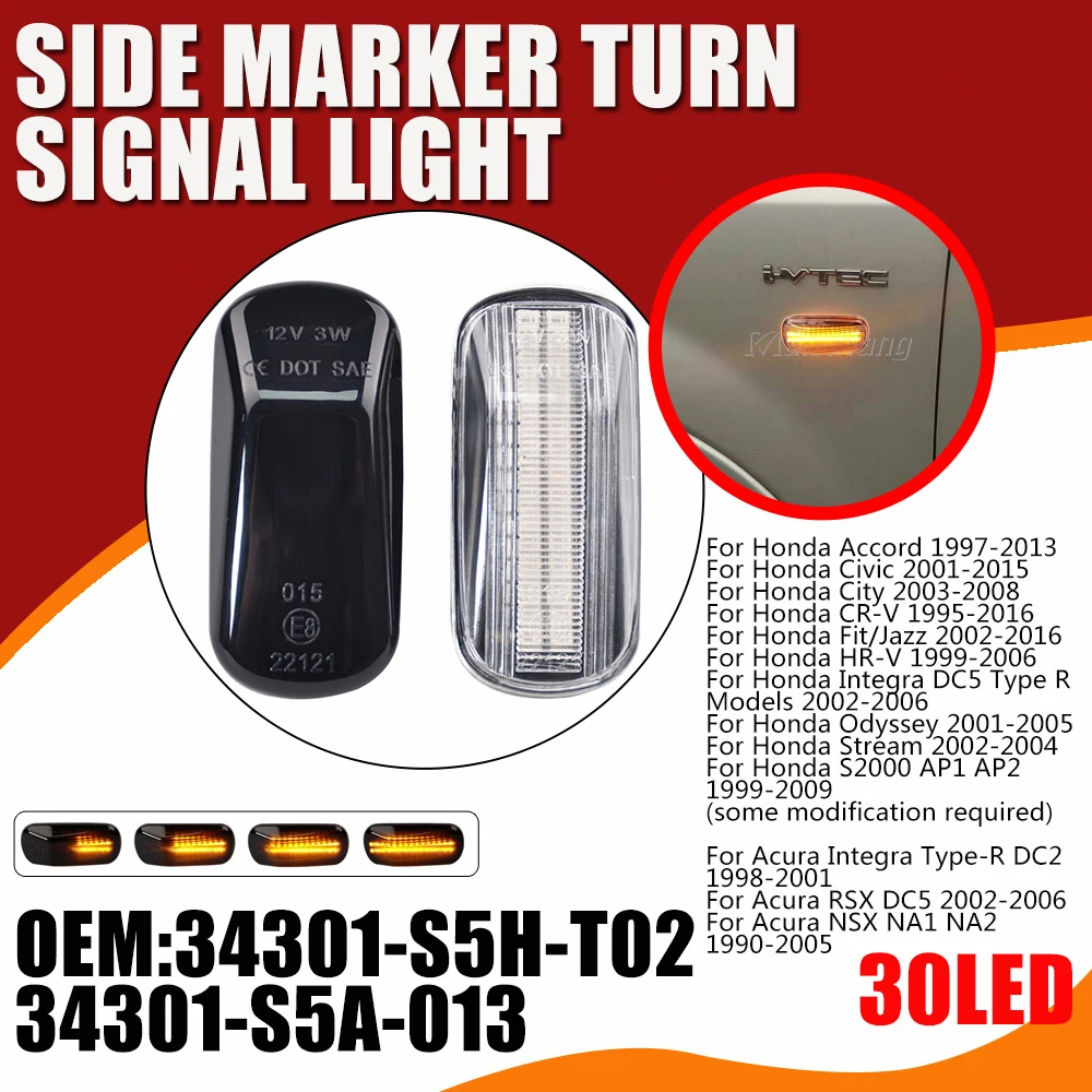 Искусственная Светодиодная Индикаторная Лампа Указателя Поворота Для Моделей