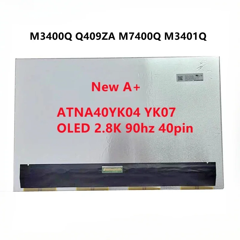 Новый ЖК-экрансветодиодный экрандисплей для ноутбука A + для Asus Vivobook Pro14 M3400Q Q409ZA M7400Q M3401Q Adol 14Z ATNA40YK04 YK07 OLED 2,8K (art.: 3920cd98a0dac) - 3920cd98a0dac