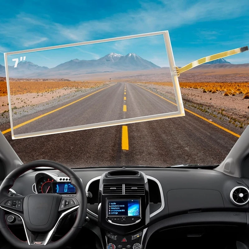 7-дюймовый сенсорный экран для Chevy Spark Sonic 2012-2016 MYLINK с навигационным радио замена