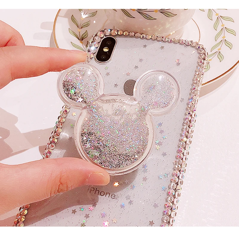 

Bling Glitter quicksand Soft Silicone phone case for iphone 12 Pro 6 7 8 Plus X XS XR MAX 11 Pro for samsung S8 S9 S10 S20 cover