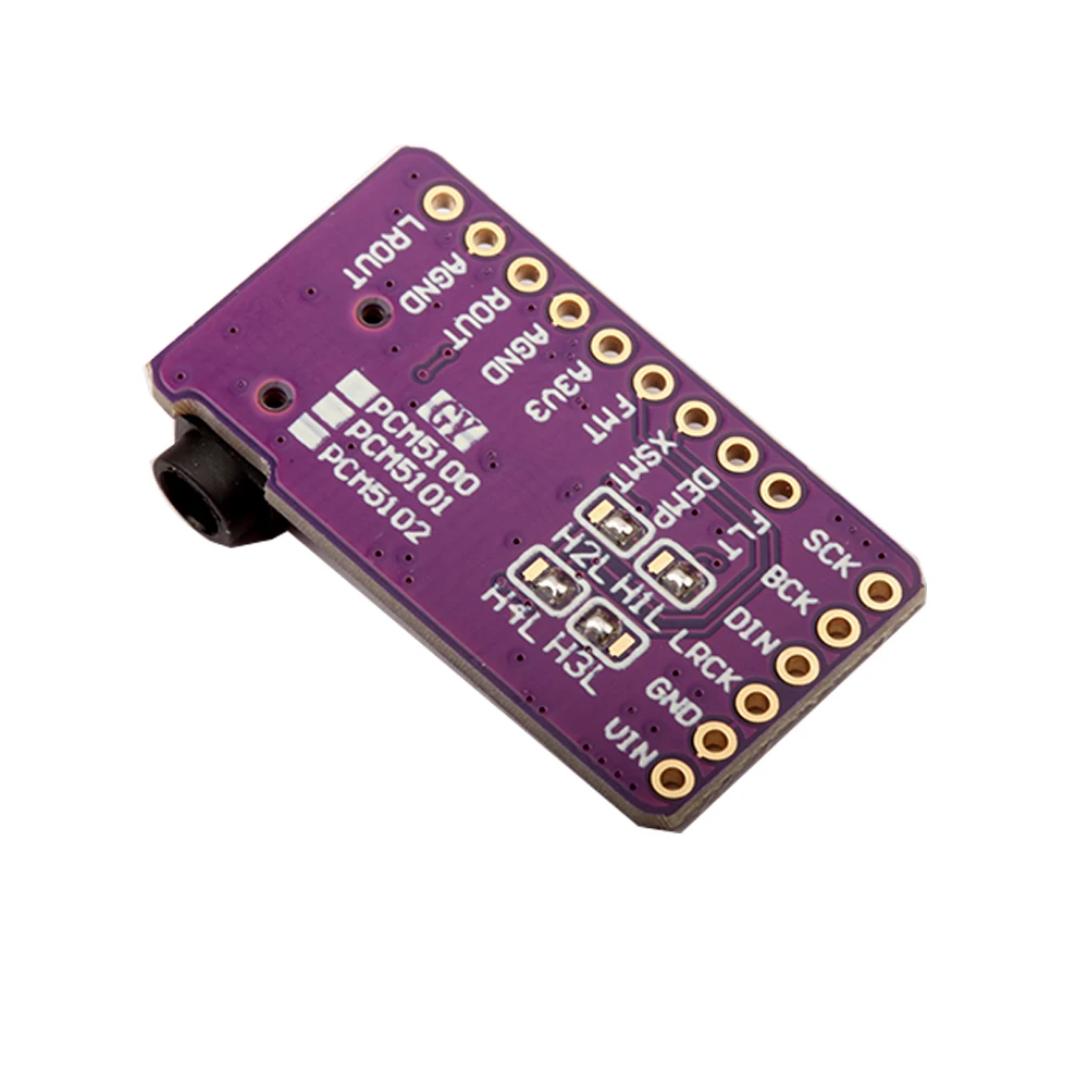 Декодер интерфейса PCM5102 DAC I2S звуковая карта цифровая аудиосистема модуль