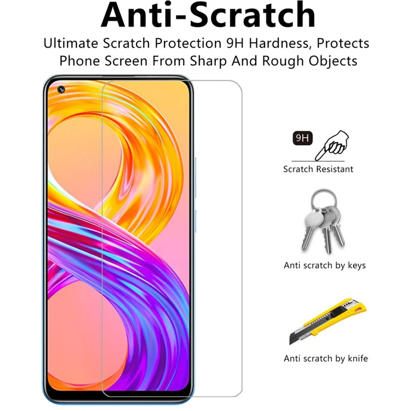 Закаленное стекло для realme 8 pro чехол телефона on realme8 procase 8pro realme8pro 5g back cover 360 realmi relme