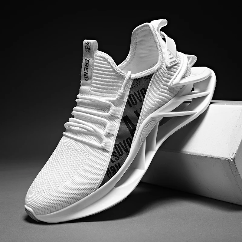 High Quality Men's Blade Running Shoes Original Designer Fashion Sneakers for Men Luxury Brand Athletic Sports Trainers Male