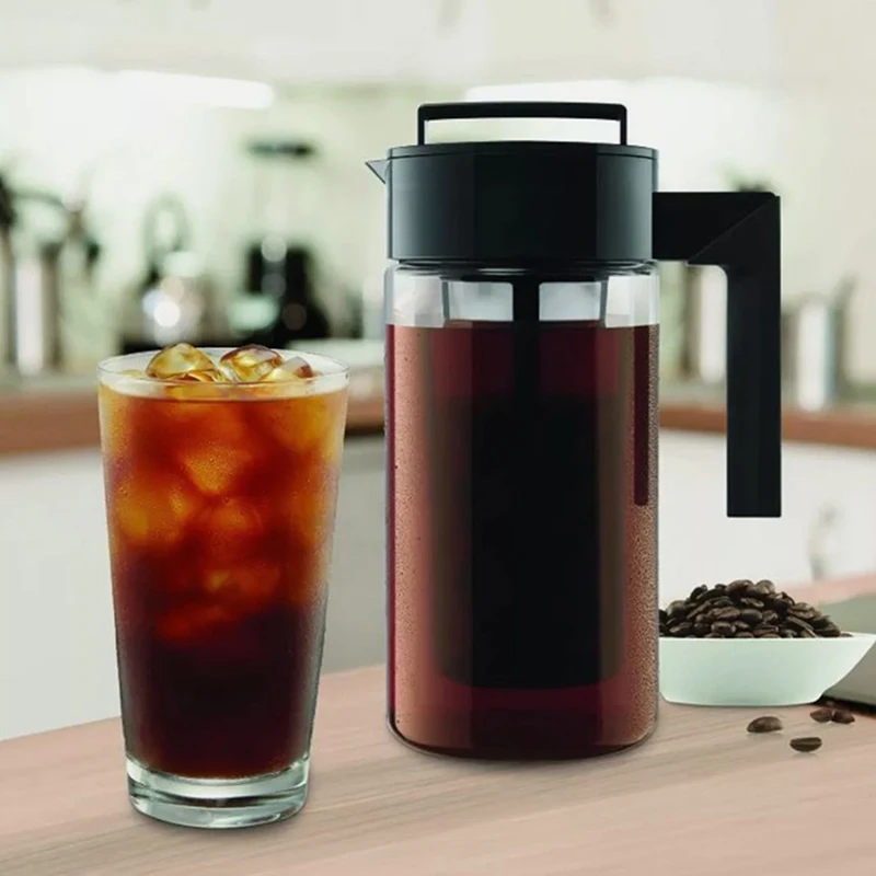 900 мл холодная Кофеварка холодного приготовления герметичная печать силиконовая