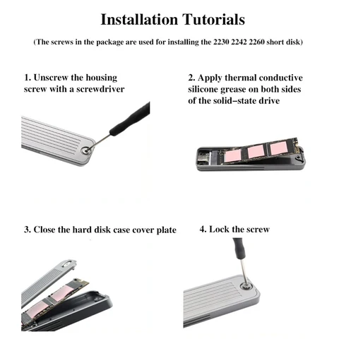 IRhasta M.2 SATA NVMe Case для SSD