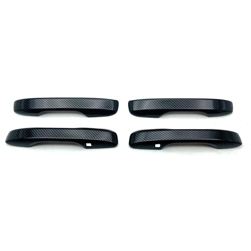 

4Pcs Carbon Fiber Car Exterior Side Door Handle Frame Cover Trim for Honda ZRV ZR-V HRV HR-V 2022 2023