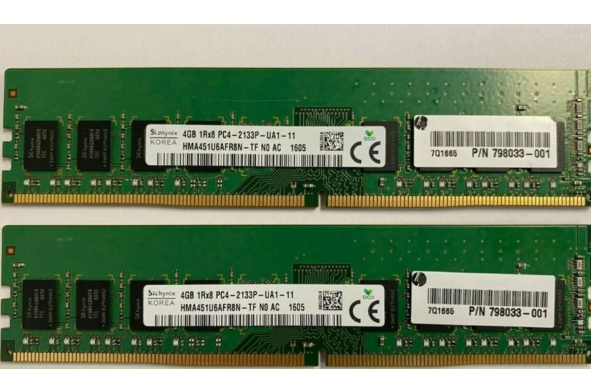 

Оперативная память применима к HP оригинальная Φ DDR4 4GB RAM SP No.: 798033-001