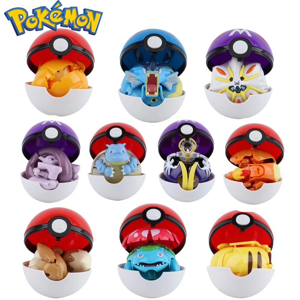 

Покемон Аниме фигурки шар вариант игрушки Bikachu Mewtwo Gyarados Venusaur карманные монстры экшн-Фигурки игрушки подарок для детей