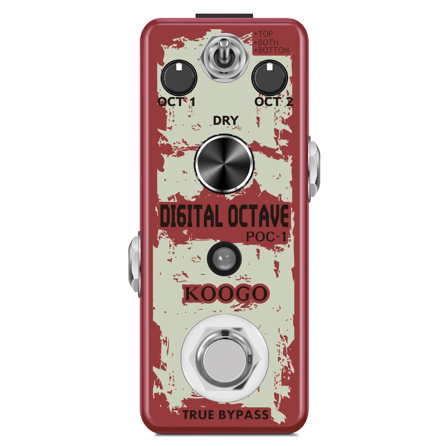 KOOGO LEF-3806 Pure Octpus Guitar Pedal Electric Guitars Digital Octave Pedals 11 Different Octaves Modes Precise Polyphonic Oct enlarge