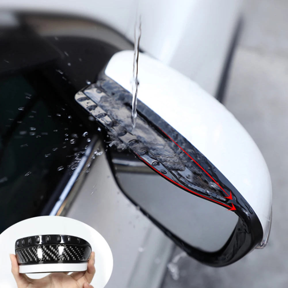 

1 Pair Car Rearview Mirror Protector Rain Cover Waterproof Shield Sun Visor Rain Eyebrow Snow Guard Auto Accessories
