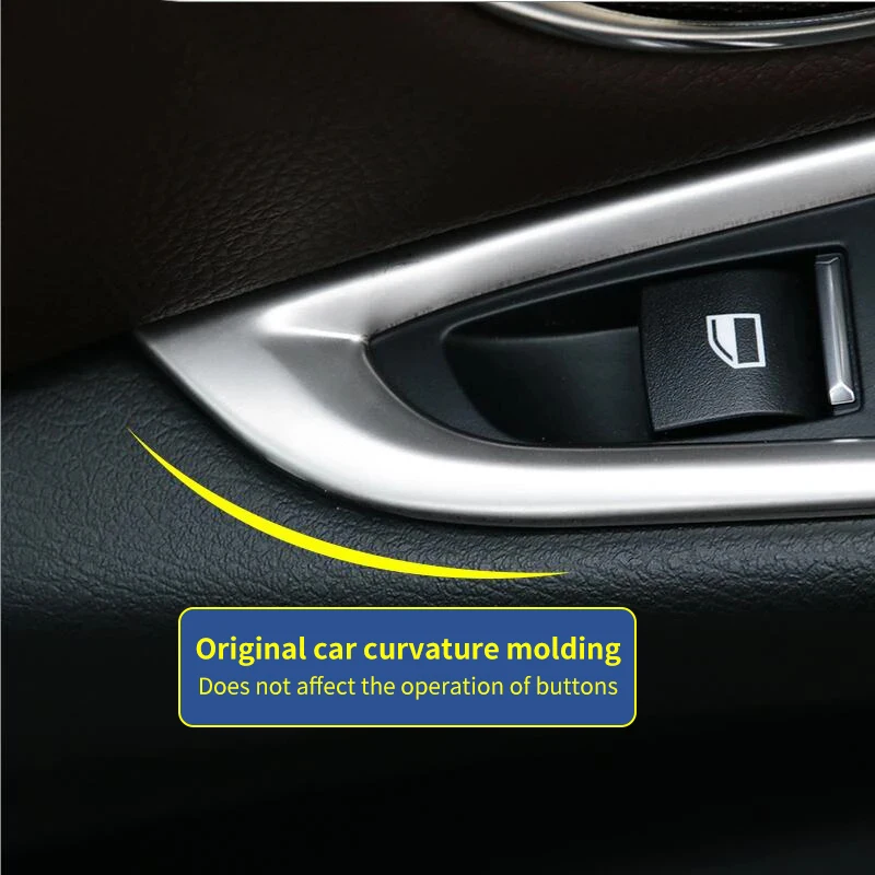 Для BMW X5 X6 E70 E71 F15 F16 салон автомобиля стеклоподъемник управление рамка