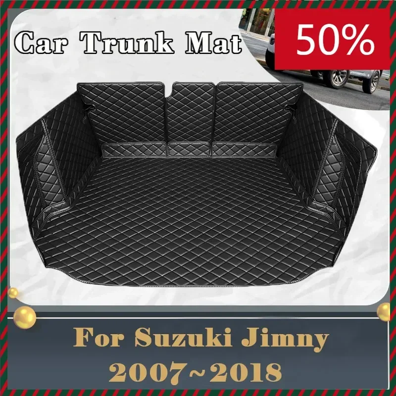 Коврик для багажника автомобиля Suzuki Jimny JB33 JB43 JB53 2007 ~ 2018 грязеотталкивающий