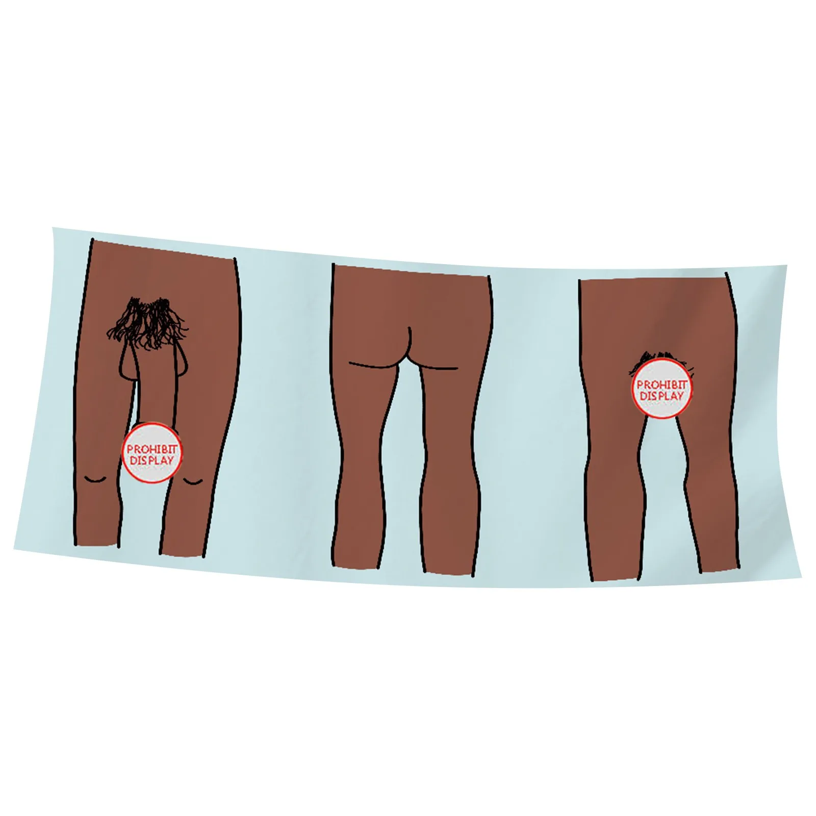 Креативное модное забавное пляжное полотенце с принтом для взрослых мягкое