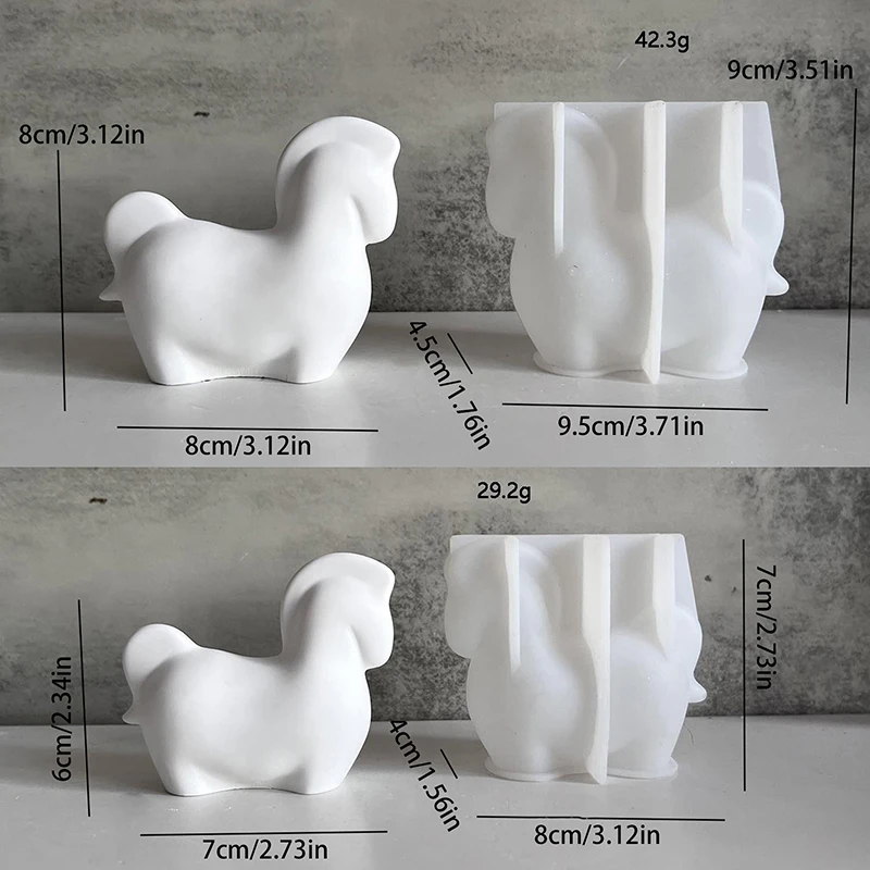 3D формы для гипсовой штукатурки из лошадиной глины украшения ручной работы