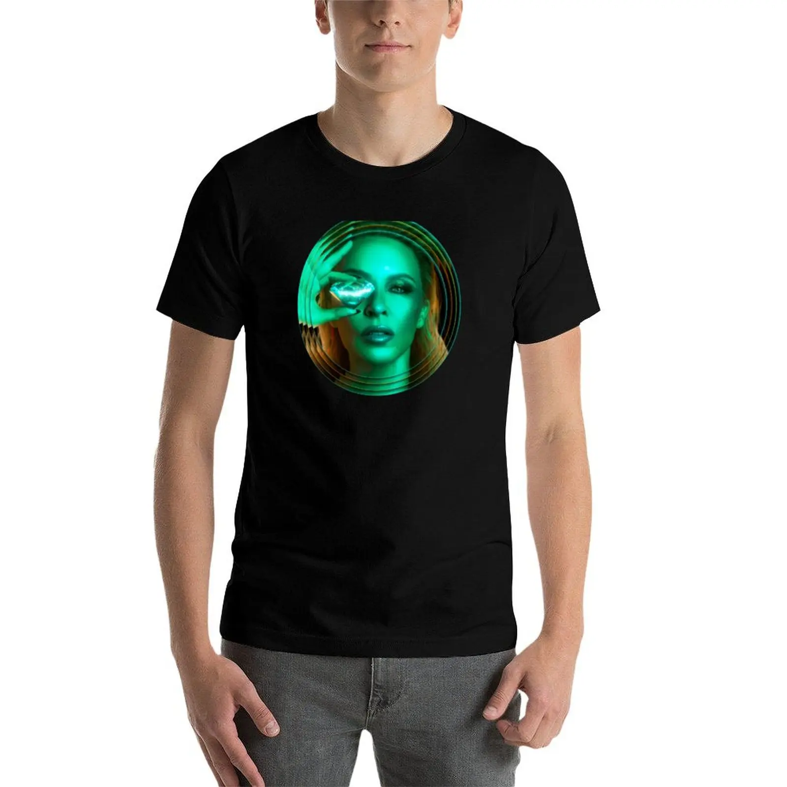 Фото man T-Shirt funny shirts for shirts - KYLIE men MINGOUE man t TENSION t №4
