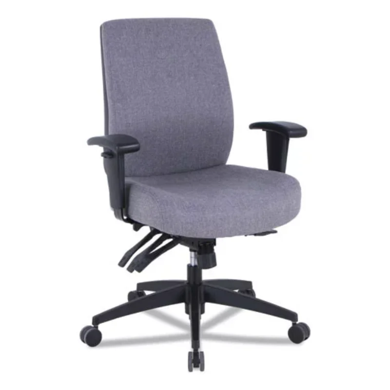 

Alera HPT4241, серия Wrigley 24/7, высокопроизводительный многофункциональный офисный стул со средней спинкой, серый