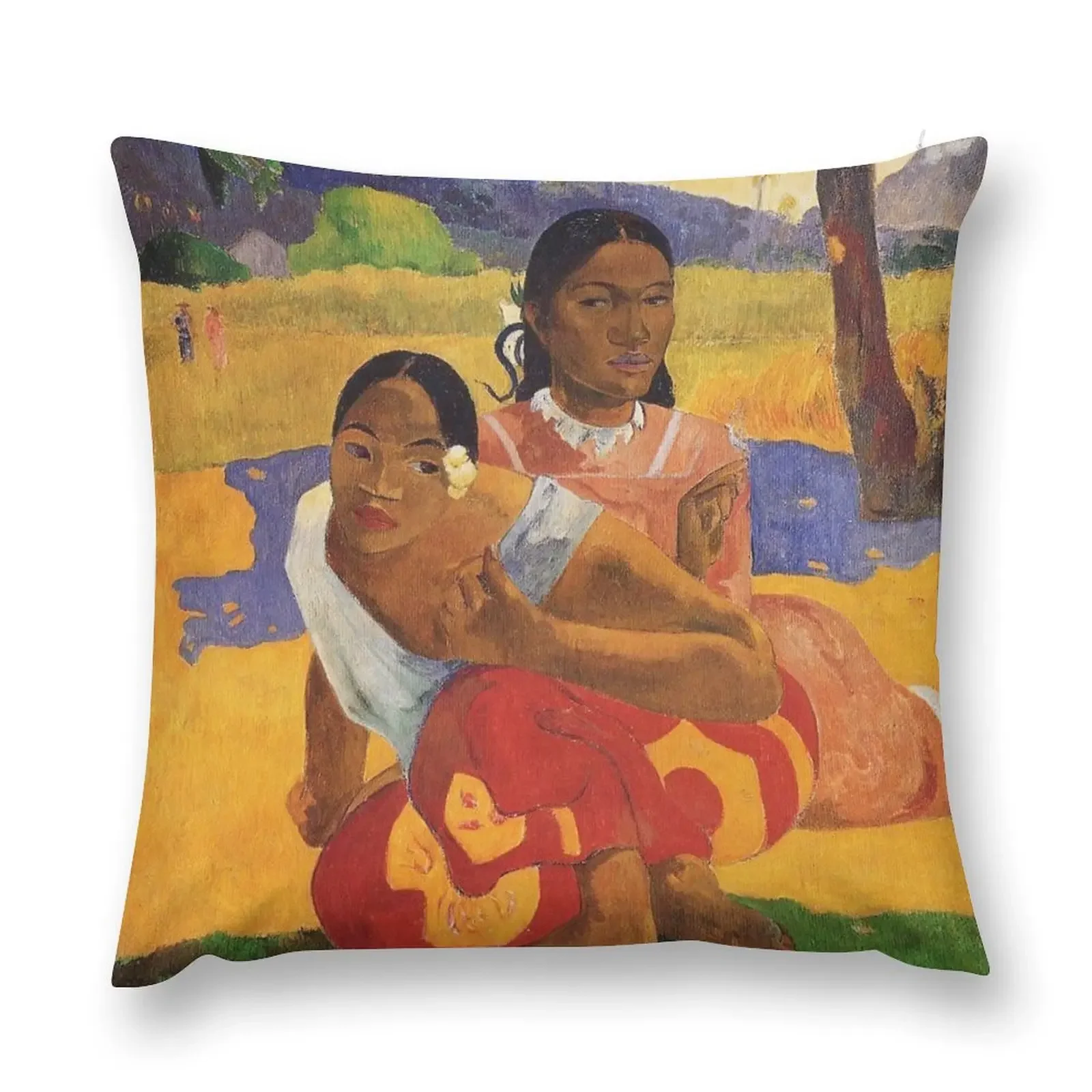 Nafea Faa Ipoipo' - Paul Gauguin Декоративная подушка Рождественские наволочки Чехлы для