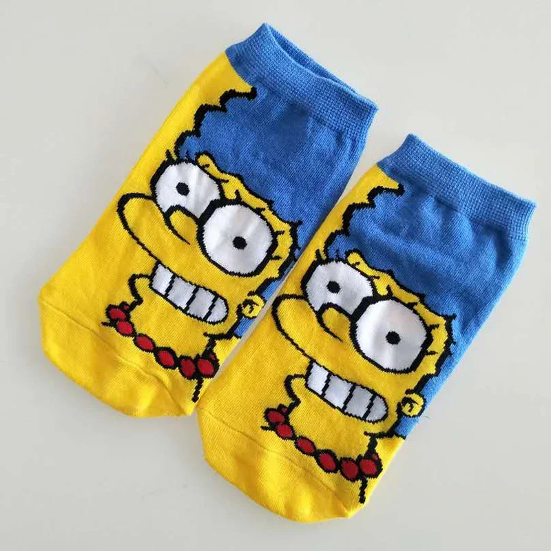 

Trendy Disney cartoon cartoon couple boat socks cute ladies cotton socks sweat absorbing breathable socks cute socks