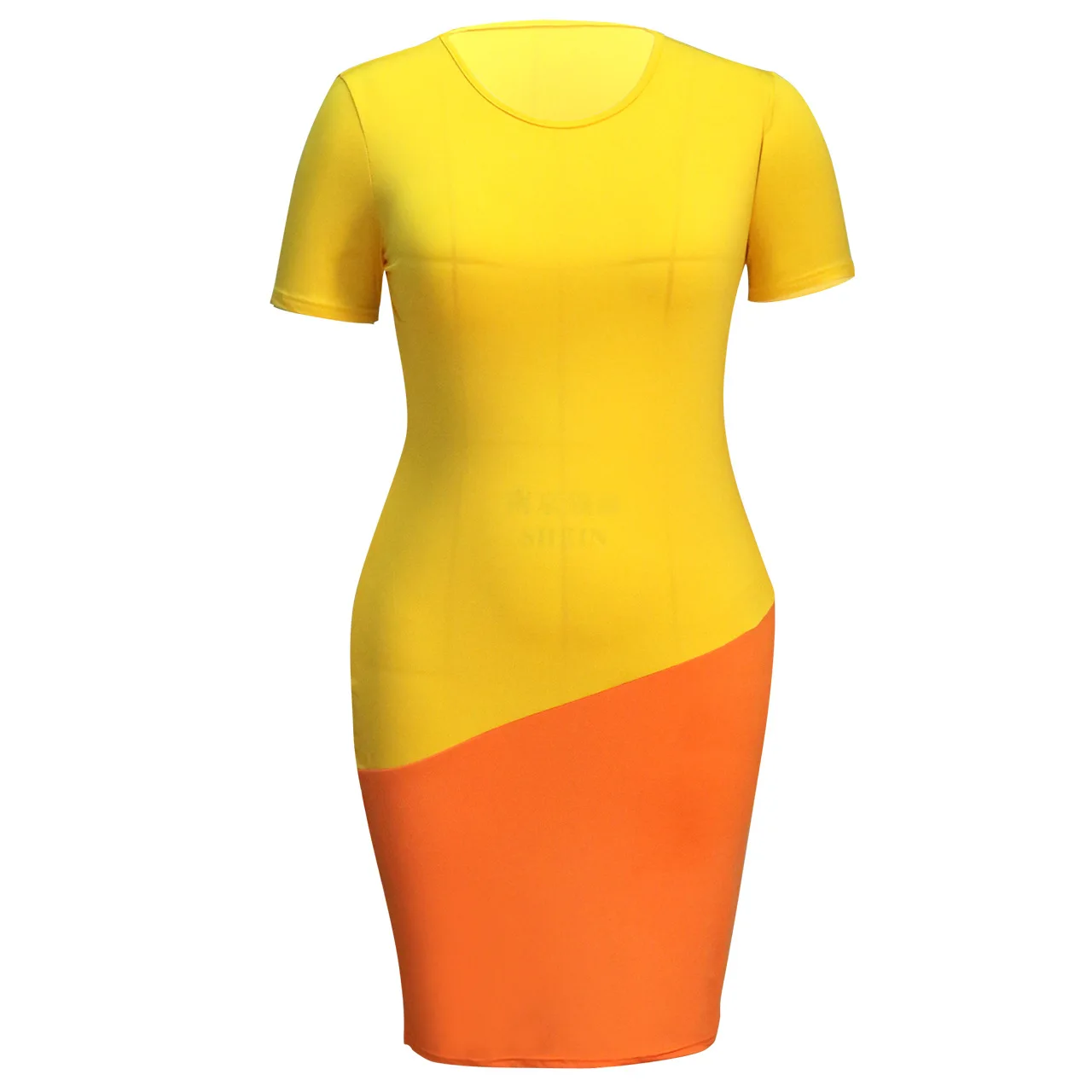 Plus Size Women's Wear New Color Block Casual Fashion Dress In Autumn and Winter 2022 Party Dress Dresses Women Evening Dress