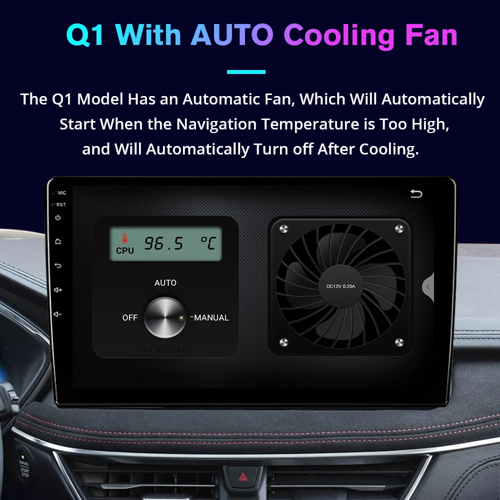 Автомагнитола для Ford Fiesta 2009-2017 2DIN Android 10 GPS-навигация стереоприемник Bluetooth-плеер 8G +