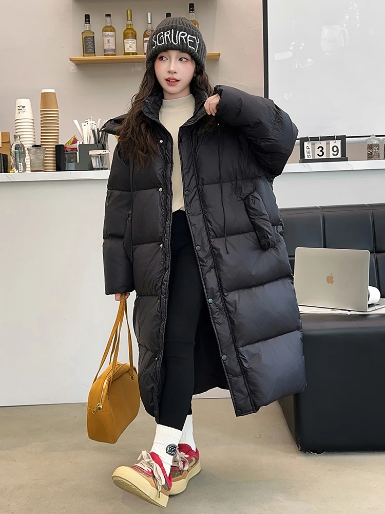 Зимняя одежда для женщин и детей старшего возраста пуховик 2024 новинка корейский
