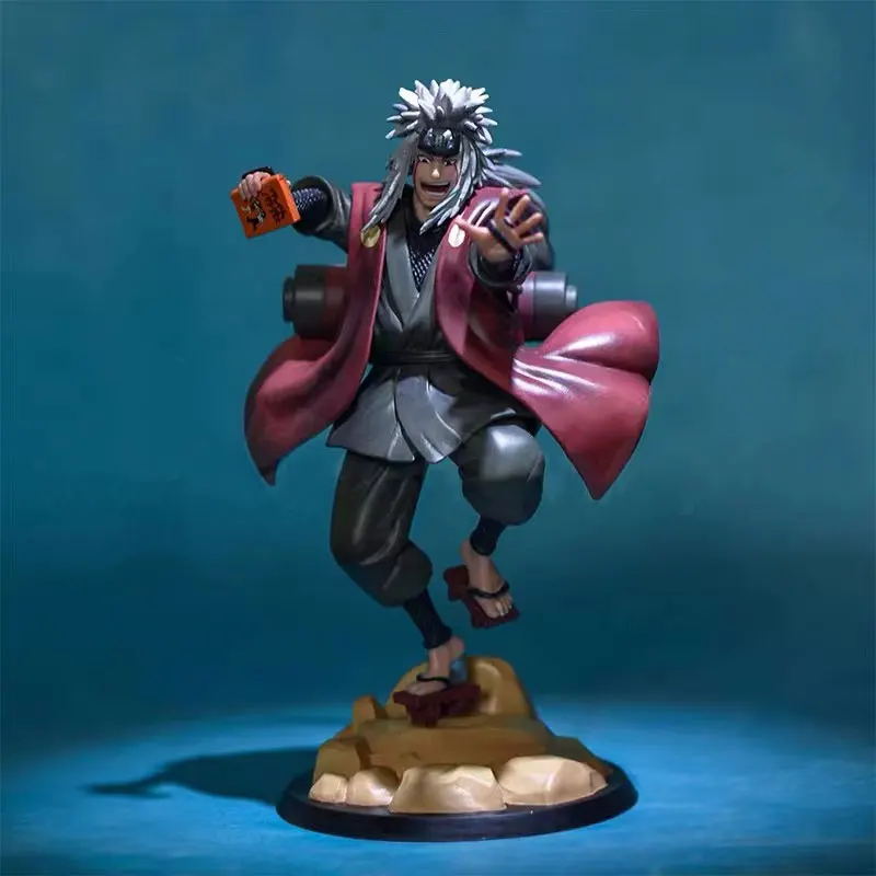 

Naruto 19CM Shippuden Anime Figrue Jiraiya Gama Sennin Statue PVC Action Figures Model Collection Toy for Anime Figurine Figma